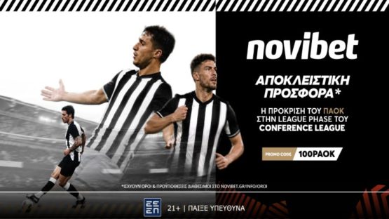 novibet 100PAOK